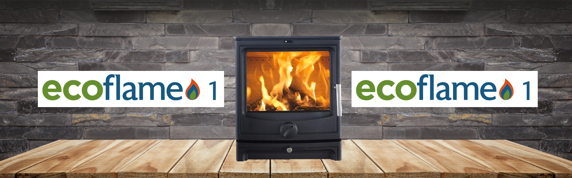 EcoFlame Stove in living room