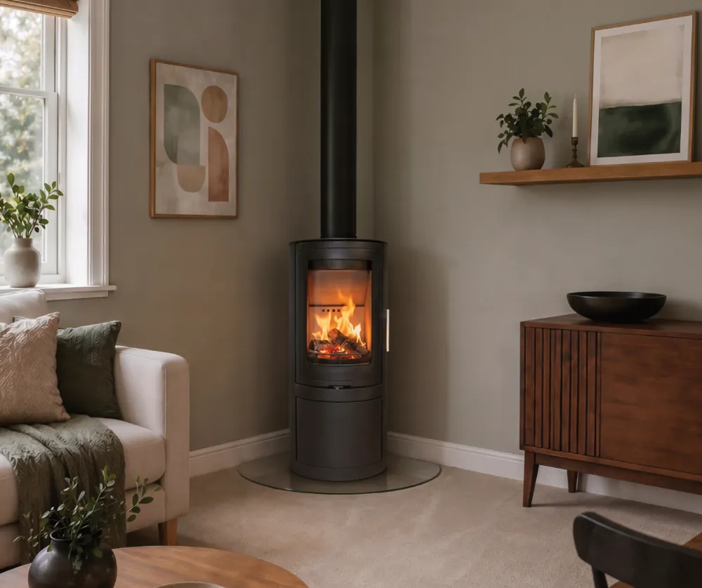 ecoflame 5D wood burning stove