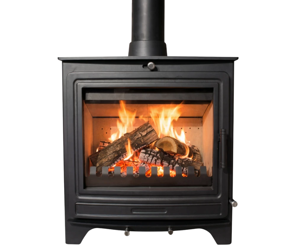 ecoflame fireplace stove lux8