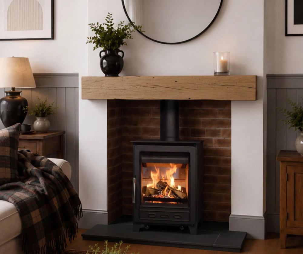 Multi-fuel stove ecoflame elite